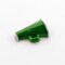 Emerald Green Cheer Megaphone Flatback Craft Embellishments (4 pcs)